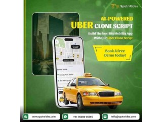 Launch a smart ride app with SpotnRides AI Uber clone